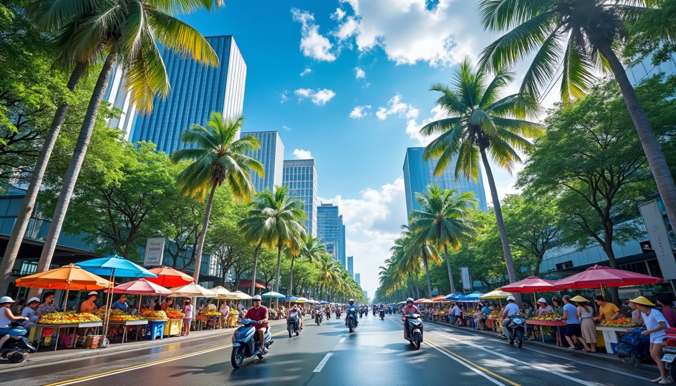 discover the climate and weather patterns in ho chi minh city, vietnam. explore the tropical climate, seasonal changes, and average temperatures to plan your perfect visit to this vibrant metropolis.