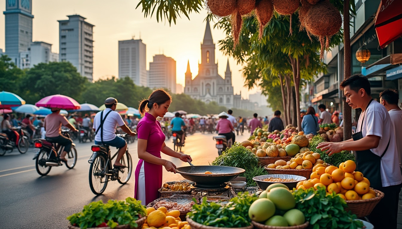explore the vibrant culture and authentic local life of ho chi minh city. discover bustling markets, traditional cuisine, and the rich history that defines this dynamic metropolis. immerse yourself in the unique experiences that showcase the spirit of saigon.