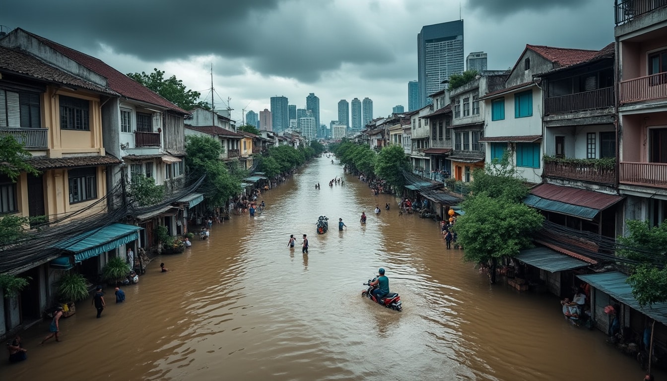 explore the challenges of flooding and natural risks in ho chi minh city. discover the city's vulnerability to climate change, the impact of heavy rains, and preventative strategies to mitigate these environmental threats.