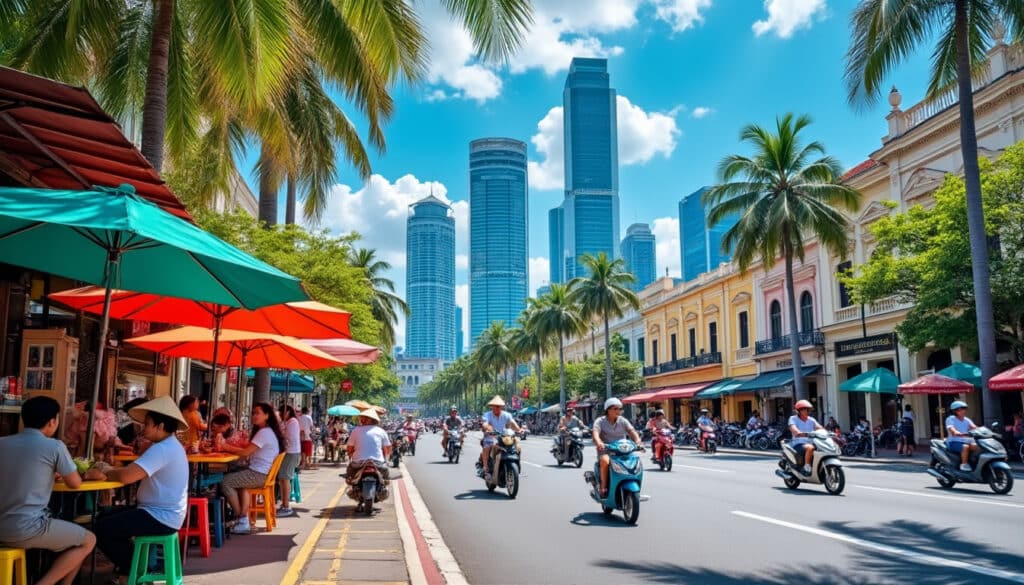 experience the vibrant energy of ho chi minh city under the blazing sun. discover local culture, delicious street food, and unique attractions as you navigate through the city's hot weather. be prepared for an unforgettable adventure in this bustling metropolis!