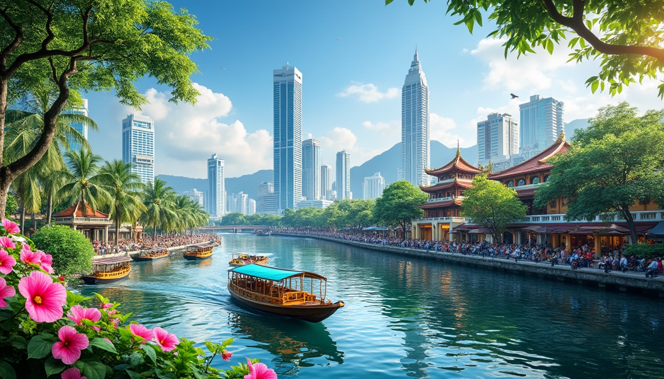 explore the diverse nature and geography of ho chi minh city, where lush greenery meets urban landscapes. discover its vibrant parks, rivers, and the unique topography that shapes this bustling metropolis in vietnam.