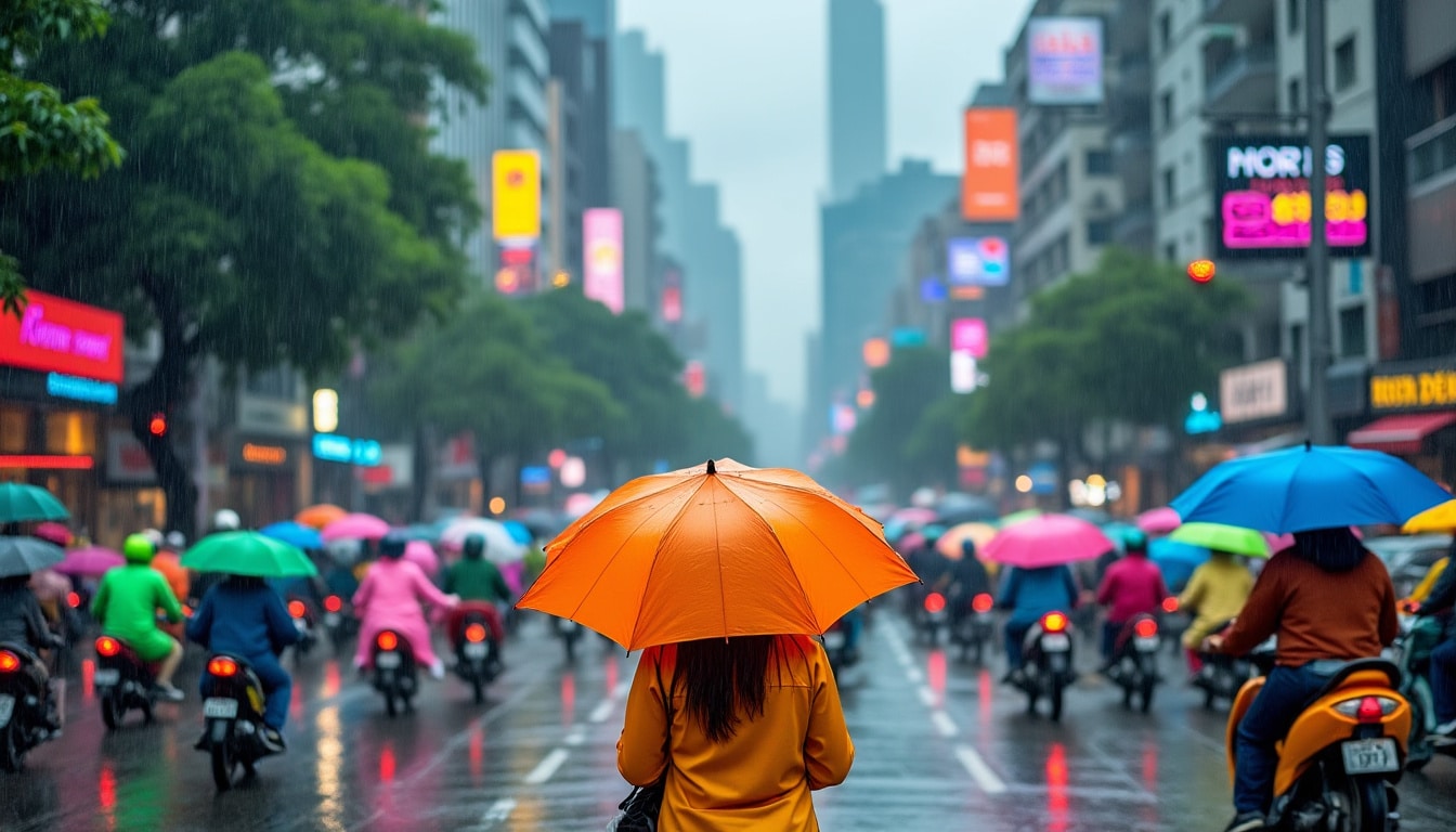 discover the latest weather updates on rain and precipitation in ho chi minh city. stay informed with forecasts, rainfall patterns, and tips on how to enjoy the city during wet weather.