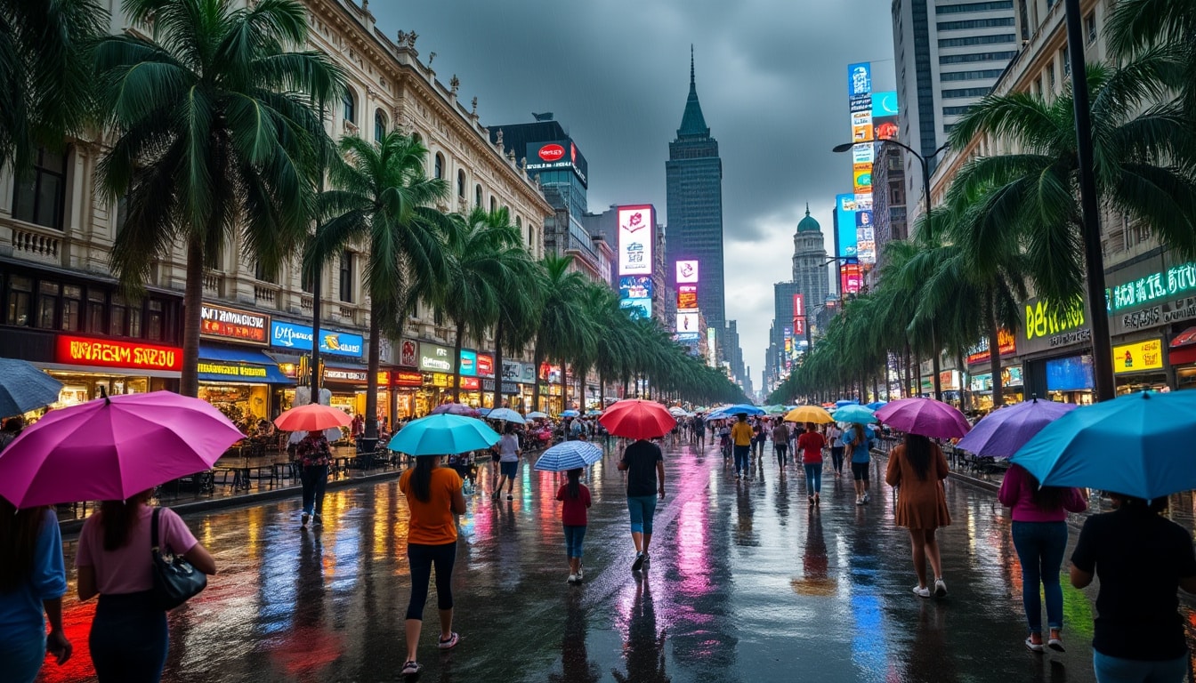 discover the latest updates on rain and precipitation in ho chi minh city. get detailed forecasts, historical weather trends, and tips for navigating the rainy season in this vibrant metropolis.