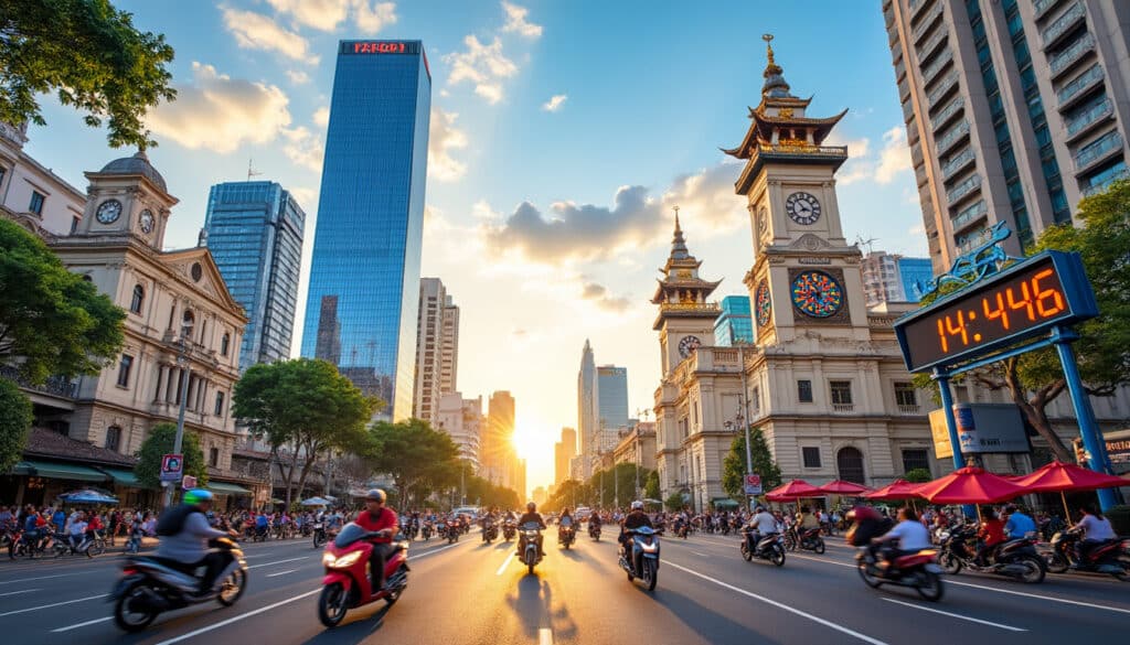 discover the current time and time zone in ho chi minh city. stay informed about local time differences, daylight saving practices, and how they affect your travel plans or business communications.