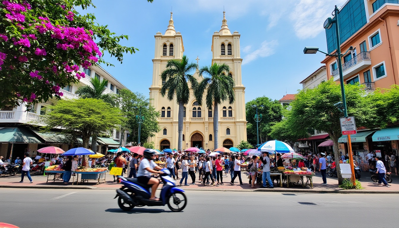 discover the monthly weather trends in ho chi minh city, from temperature highs and lows to rainfall patterns. plan your visit with our detailed climate insights for each month of the year.
